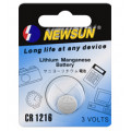 BATT.1216; CR1216 Li baterija Renata 3V 30mAh Diametrs 12.5 mm biezums 1,6 mm BATT.1216; CR1216 Li baterija Renata 3V 30mAh Diametrs 12.5 mm biezums 1,6 mm