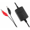 BBPB12.0700.7A; Svina akum. lādētājs 900mAh 12V ar krokodiliem 2-7Ah akumulatoriem BBPB12.0700.7A; Svina akum. lādētājs 900mAh 12V ar krokodiliem 2-7Ah akumulatoriem
