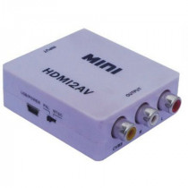 KONV.HDMI>AV3; Konvertors HDMI uz AV 3 RCA Composite CVBS
