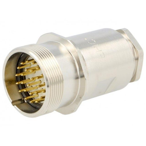 00008822; Connector: M27; ZYLIN; plug; male; soldering; for cable; PIN: 26; LAPP KABEL 00008822; Connector: M27; ZYLIN; plug; male; soldering; for cable; PIN: 26; LAPP KABEL