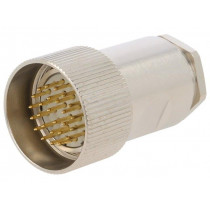 00008899; Connector: M27; ZYLIN; plug; male; soldering; for cable; PIN: 26; LAPP KABEL