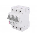 ETIMAT 6 3P C20; Circuit breaker; 400VAC; Inom: 20A; Poles: 3; DIN; Charact: C; 6kA; ETI POLAM