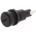 0031.1351; Fuse holder; cylindrical fuses; 5x20mm; 10A; Mounting: on panel; SCHURTER 0031.1351; Fuse holder; cylindrical fuses; 5x20mm; 10A; Mounting: on panel; SCHURTER