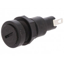 0031.1351; Fuse holder; cylindrical fuses; 5x20mm; 10A; Mounting: on panel; SCHURTER 0031.1351; Fuse holder; cylindrical fuses; 5x20mm; 10A; Mounting: on panel; SCHURTER