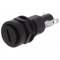 0031.1381; Fuse holder; cylindrical fuses; 5x20mm; 10A; Mounting: on panel; SCHURTER 0031.1381; Fuse holder; cylindrical fuses; 5x20mm; 10A; Mounting: on panel; SCHURTER
