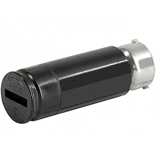 0031.1611; Adapter; cylindrical fuses; 5x20mm; 10A; -40÷85°C; Colour: black; SCHURTER 0031.1611; Adapter; cylindrical fuses; 5x20mm; 10A; -40÷85°C; Colour: black; SCHURTER