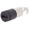 0031.1661; Adapter; cylindrical fuses; 6,3x32mm; 10A; -40÷85°C; Colour: black; SCHURTER 0031.1661; Adapter; cylindrical fuses; 6,3x32mm; 10A; -40÷85°C; Colour: black; SCHURTER