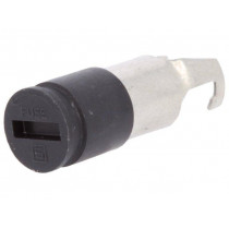 0031.1661; Adapter; cylindrical fuses; 6,3x32mm; 10A; -40÷85°C; Colour: black; SCHURTER 0031.1661; Adapter; cylindrical fuses; 6,3x32mm; 10A; -40÷85°C; Colour: black; SCHURTER