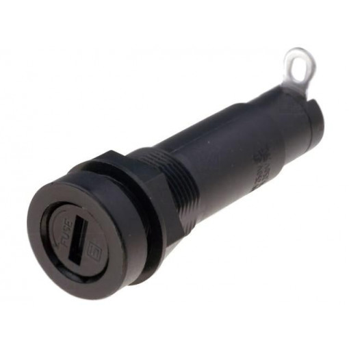 0031.1672; Fuse holder; cylindrical fuses; 6,3x32mm; 10A; Mounting: on panel; SCHURTER 0031.1672; Fuse holder; cylindrical fuses; 6,3x32mm; 10A; Mounting: on panel; SCHURTER