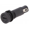 0031.1753; Fuse holder; cylindrical fuses; 5x20mm; 10A; Mounting: on panel; SCHURTER 0031.1753; Fuse holder; cylindrical fuses; 5x20mm; 10A; Mounting: on panel; SCHURTER
