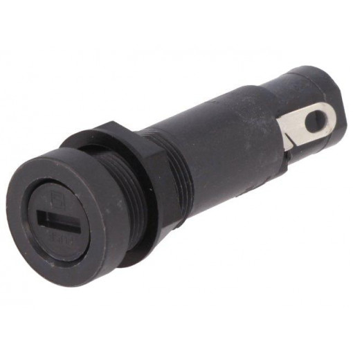 0031.1753; Fuse holder; cylindrical fuses; 5x20mm; 10A; Mounting: on panel; SCHURTER