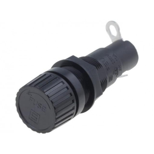 0031.1804; Fuse holder; cylindrical fuses; 6,3x32mm; 10A; Mounting: on panel; SCHURTER 0031.1804; Fuse holder; cylindrical fuses; 6,3x32mm; 10A; Mounting: on panel; SCHURTER