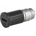 0031.2323; Adapter; cylindrical fuses; 5x20mm; 16A; -40÷85°C; Colour: black; SCHURTER 0031.2323; Adapter; cylindrical fuses; 5x20mm; 16A; -40÷85°C; Colour: black; SCHURTER