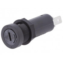 0031.3903; Fuse holder; cylindrical fuses; 5x20mm; 10A; Mounting: on panel; SCHURTER 0031.3903; Fuse holder; cylindrical fuses; 5x20mm; 10A; Mounting: on panel; SCHURTER