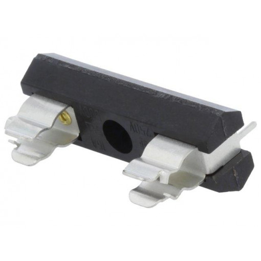 0031.8002; Fuse holder; cylindrical fuses; Mounting: THT; 6,3x32mm; 6.3A; SCHURTER 0031.8002; Fuse holder; cylindrical fuses; Mounting: THT; 6,3x32mm; 6.3A; SCHURTER
