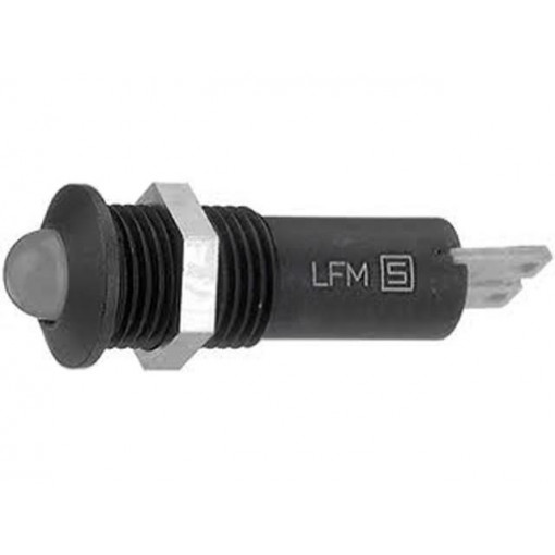 0035.0667; Indicator: LED; prominent; 24VDC; Cutout: Ø8.4mm; IP67; connectors; SCHURTER