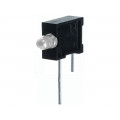 0035.7023; LED; in housing; green; 3mm; -25÷85°C; IP40; Kind: prominent; SCHURTER