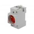 G382; E-type socket; 250VAC; 10A; DIN; LEGRAND