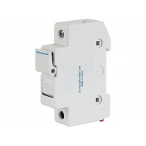 0091.0001; Fuse holder; cylindrical fuses; 10,3x38mm; Mounting: DIN; 30A; SCHURTER