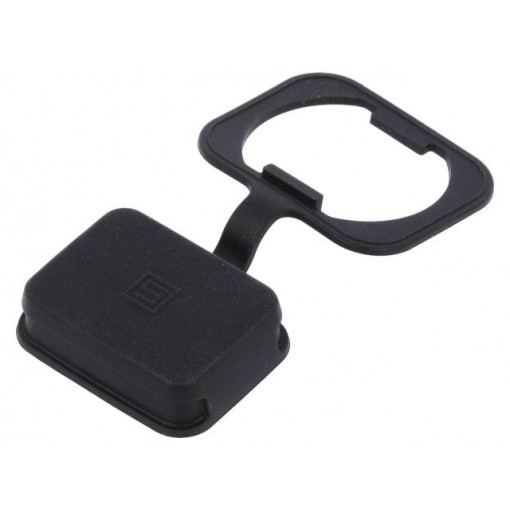 0098.0105; Connector accessories: protection cover; 4761; Colour: black; SCHURTER 0098.0105; Connector accessories: protection cover; 4761; Colour: black; SCHURTER