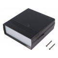 011.9; Enclosure: with panel; CAB; X: 129mm; Y: 134mm; Z: 47mm; ABS; black; TEKO 011.9; Enclosure: with panel; CAB; X: 129mm; Y: 134mm; Z: 47mm; ABS; black; TEKO