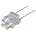01110005MR; Fuse clips; cylindrical fuses; Mounting: THT; 10A; Pitch: 5mm; LITTELFUSE