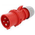 014-6; Connector: AC supply 3-phase; plug; male; 16A; 400VAC; IEC 60309; PCE 014-6; Connector: AC supply 3-phase; plug; male; 16A; 400VAC; IEC 60309; PCE