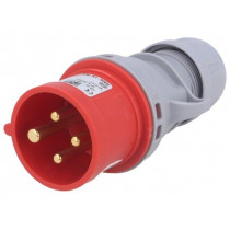 014-6TT; Connector: AC supply 3-phase; plug; male; 16A; 400VAC; IEC 60309; PCE 014-6TT; Connector: AC supply 3-phase; plug; male; 16A; 400VAC; IEC 60309; PCE