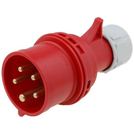 015-6; Connector: AC supply 3-phase; plug; male; 16A; 400VAC; IEC 60309; PCE 015-6; Connector: AC supply 3-phase; plug; male; 16A; 400VAC; IEC 60309; PCE
