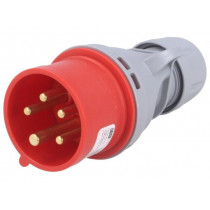 015-6TT; Connector: AC supply 3-phase; plug; male; 16A; 400VAC; IEC 60309; PCE 015-6TT; Connector: AC supply 3-phase; plug; male; 16A; 400VAC; IEC 60309; PCE