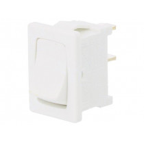 01801.1101; ROCKER; SPST; Pos: 2; ON-OFF; 10A/250VAC; IP40; 100mΩ; UL94V-2; Marquardt