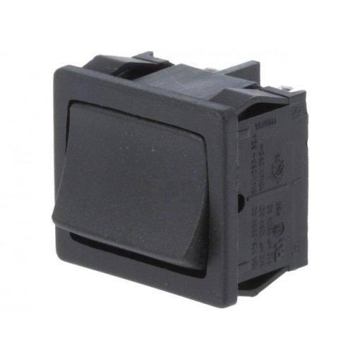 01804.6121; ROCKER; DPDT; Pos: 2; OFF-ON; 10A/250VAC; IP40; 100mΩ; UL94V-2; Marquardt