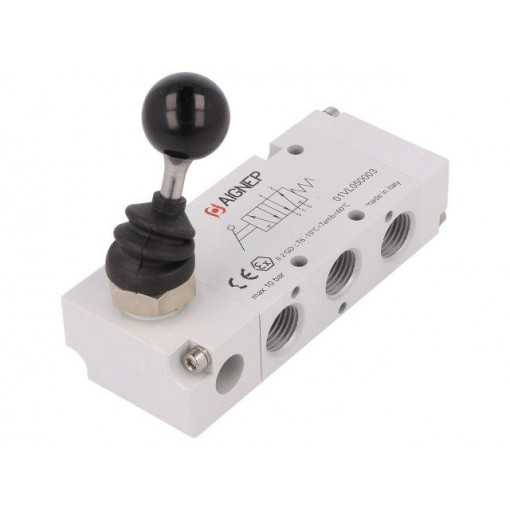 01VL050003; Mechanical valve; 5/2 monostable; G 1/4 01VL050003; Mechanical valve; 5/2 monostable; G 1/4