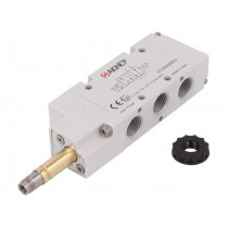 01VS050003; Electromagnetic valve; 5/2 monostable; G 1/4 01VS050003; Electromagnetic valve; 5/2 monostable; G 1/4