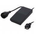 02410.1001-03; Switch: foot; Stabl.pos: 1; DPST-NO; 6A/250VAC; Leads: 3m lead; Marquardt 02410.1001-03; Switch: foot; Stabl.pos: 1; DPST-NO; 6A/250VAC; Leads: 3m lead; Marquardt