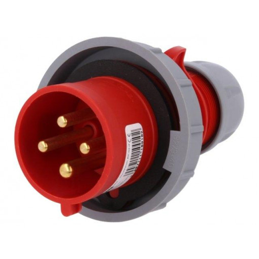 0242-6; Connector: AC supply 3-phase; plug; male; 32A; 400VAC; IEC 60309; PCE 0242-6; Connector: AC supply 3-phase; plug; male; 32A; 400VAC; IEC 60309; PCE