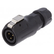 0250 03; Plug; Connector: circular; size 12; 02; male; PIN: 3; with latch; LUMBERG 0250 03; Plug; Connector: circular; size 12; 02; male; PIN: 3; with latch; LUMBERG
