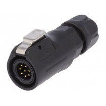 0250 08; Plug; Connector: circular; size 12; 02; male; PIN: 8; with latch; LUMBERG 0250 08; Plug; Connector: circular; size 12; 02; male; PIN: 8; with latch; LUMBERG