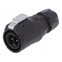 0251 02; Plug; Connector: circular; size 16; 02; male; PIN: 2; with latch; LUMBERG 0251 02; Plug; Connector: circular; size 16; 02; male; PIN: 2; with latch; LUMBERG
