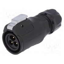 0251 03; Plug; Connector: circular; size 16; 02; male; PIN: 3; with latch; LUMBERG 0251 03; Plug; Connector: circular; size 16; 02; male; PIN: 3; with latch; LUMBERG