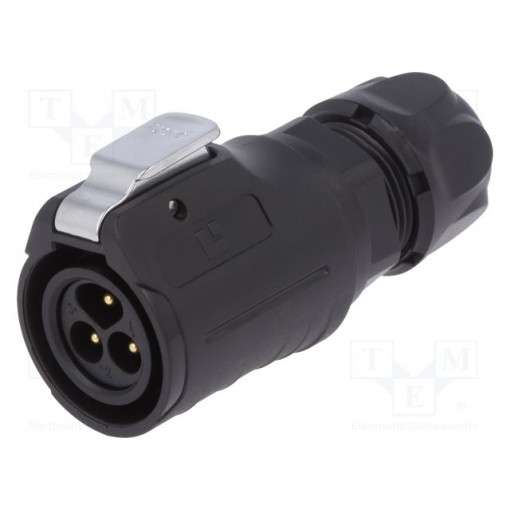 0251 03; Plug; Connector: circular; size 16; 02; male; PIN: 3; with latch; LUMBERG 0251 03; Plug; Connector: circular; size 16; 02; male; PIN: 3; with latch; LUMBERG