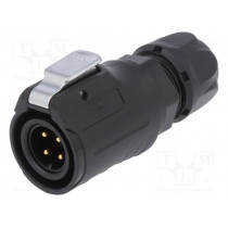 0251 04; Plug; Connector: circular; size 16; 02; male; PIN: 4; with latch; LUMBERG 0251 04; Plug; Connector: circular; size 16; 02; male; PIN: 4; with latch; LUMBERG