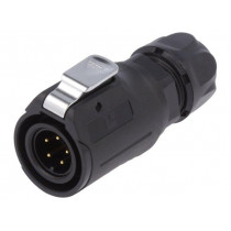 0251 05; Plug; Connector: circular; size 16; 02; male; PIN: 5; with latch; LUMBERG 0251 05; Plug; Connector: circular; size 16; 02; male; PIN: 5; with latch; LUMBERG