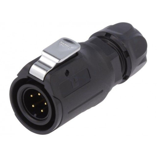 0251 05; Plug; Connector: circular; size 16; 02; male; PIN: 5; with latch; LUMBERG 0251 05; Plug; Connector: circular; size 16; 02; male; PIN: 5; with latch; LUMBERG