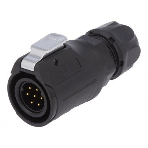 0251 07; Plug; Connector: circular; size 16; 02; male; PIN: 7; with latch; LUMBERG 0251 07; Plug; Connector: circular; size 16; 02; male; PIN: 7; with latch; LUMBERG