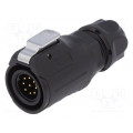 0251 09; Plug; Connector: circular; size 16; 02; male; PIN: 9; with latch; LUMBERG 0251 09; Plug; Connector: circular; size 16; 02; male; PIN: 9; with latch; LUMBERG
