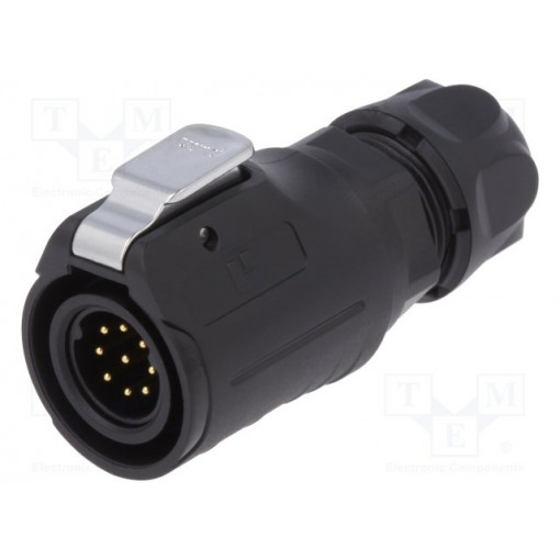 0251 09; Plug; Connector: circular; size 16; 02; male; PIN: 9; with latch; LUMBERG 0251 09; Plug; Connector: circular; size 16; 02; male; PIN: 9; with latch; LUMBERG