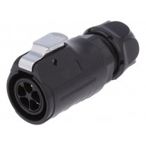 0252 05; Plug; Connector: circular; size 20; 02; male; PIN: 5; with latch; LUMBERG