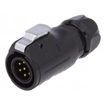0252 07; Plug; Connector: circular; size 20; 02; male; PIN: 7; with latch; LUMBERG 0252 07; Plug; Connector: circular; size 20; 02; male; PIN: 7; with latch; LUMBERG