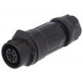0260 04; Plug; Connector: circular; size 12; 02; female; PIN: 4; for latch; LUMBERG 0260 04; Plug; Connector: circular; size 12; 02; female; PIN: 4; for latch; LUMBERG